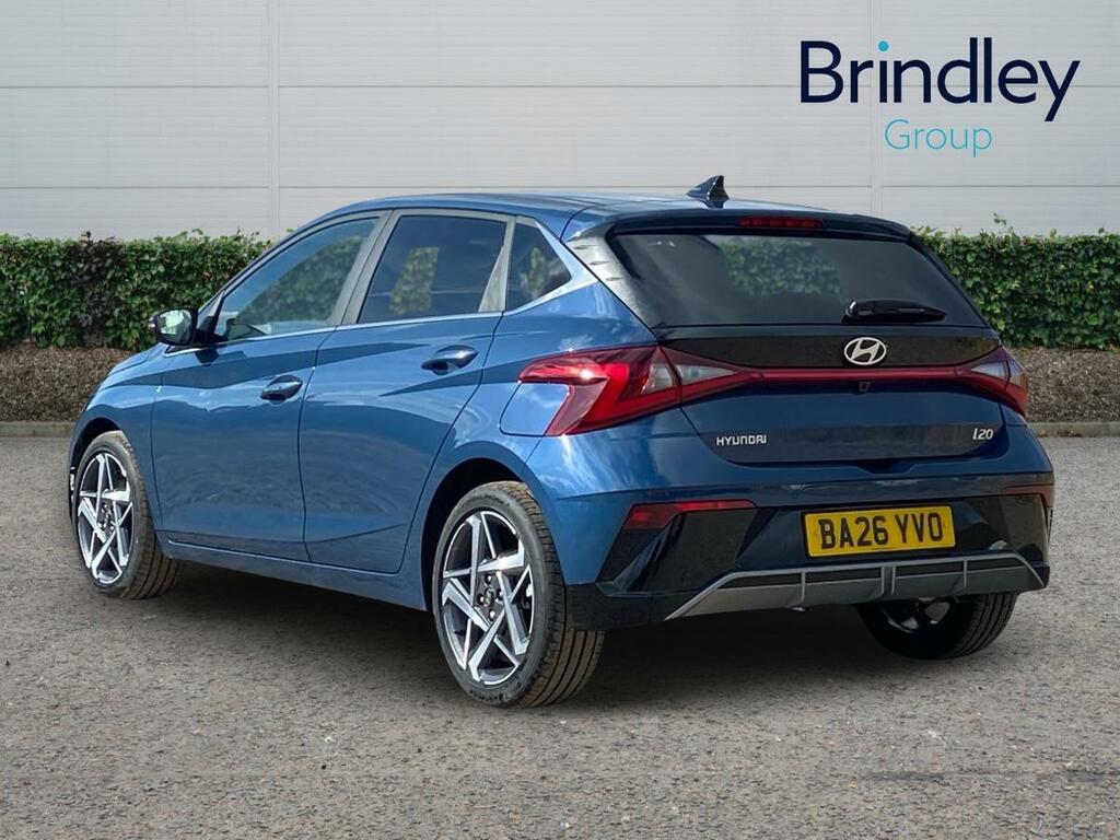 Hyundai I20 1.0 T-gdi Tech Line Hatchback Eu Blue #3
