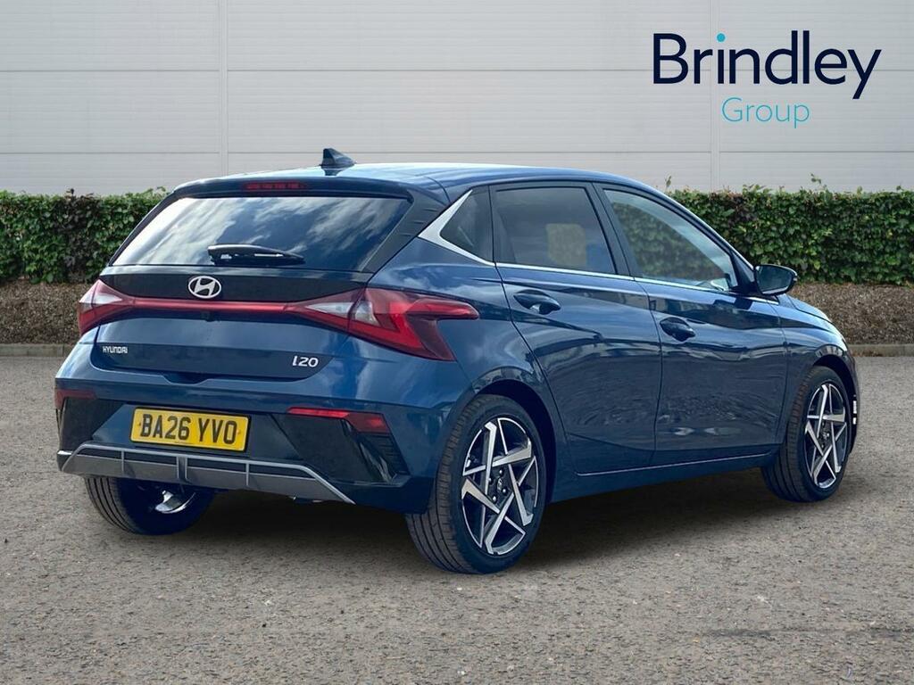 Hyundai I20 1.0 T-gdi Tech Line Hatchback Eu Blue #4