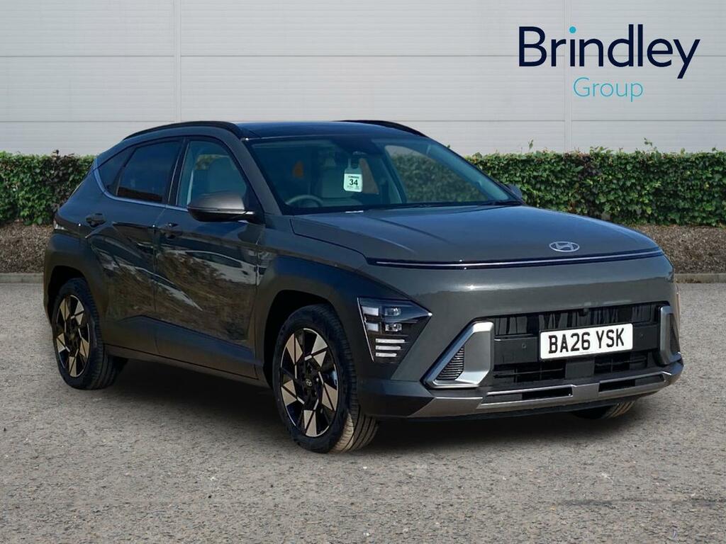 Hyundai Kona 1.6 H-gdi Ultimate Suv Hybrid Dct Euro Grey
