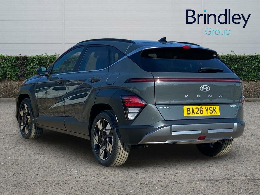 Hyundai Kona 1.6 H-gdi Ultimate Suv Hybrid Dct Euro Grey #3