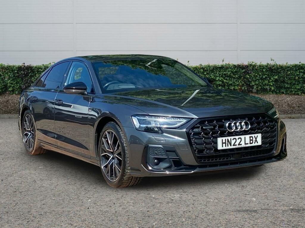 Audi A8 3.0 Tfsi V6 55 Black Edition Saloon Tip Grey