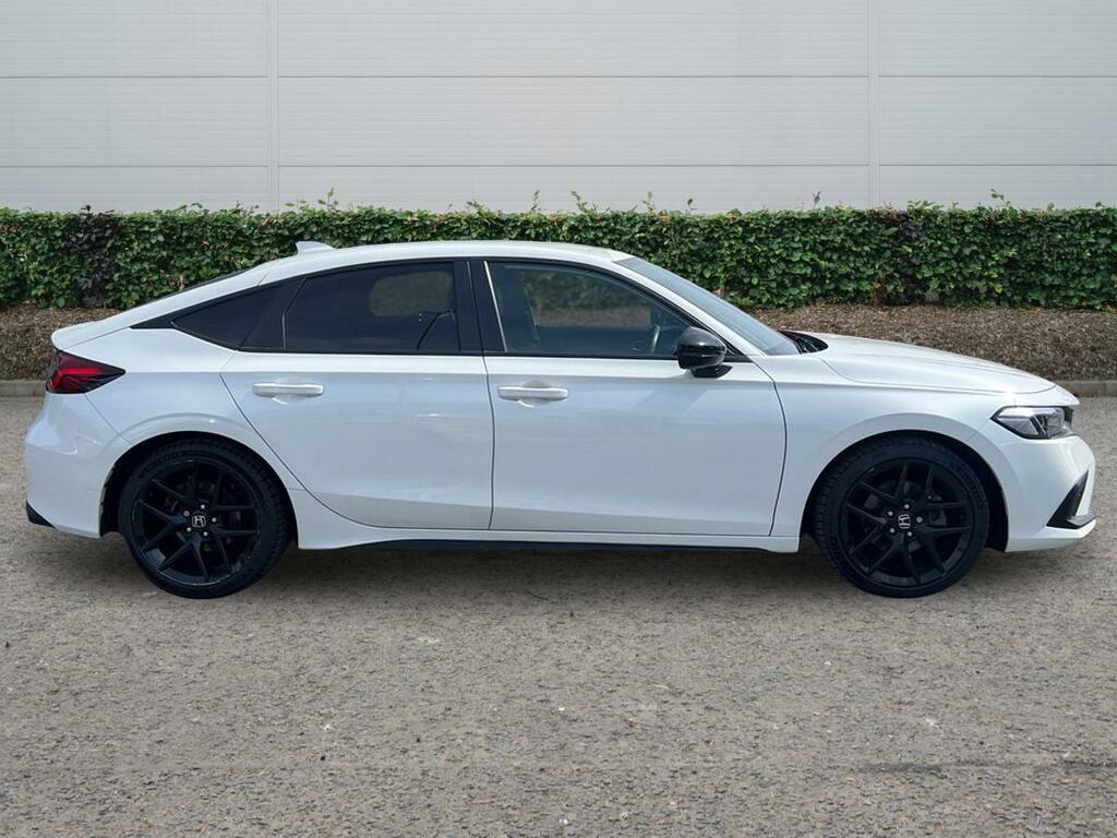 Honda Civic 2.0 H I-mmd Sport Hatchback Hybrid Ecvt White #5
