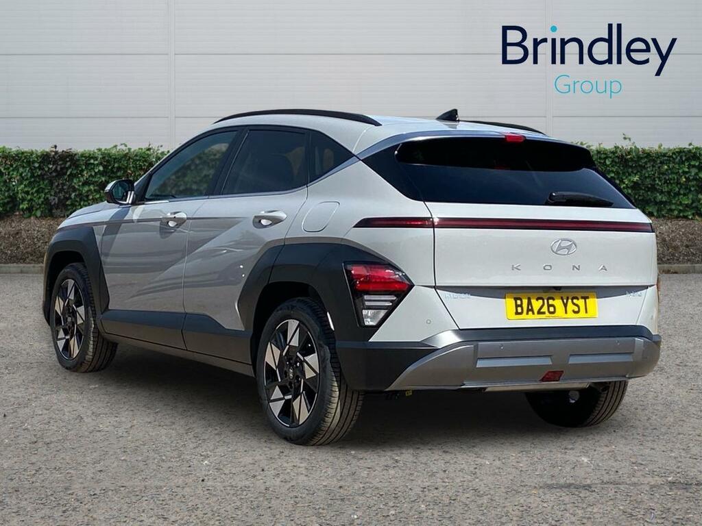 Hyundai Kona 1.6 H-gdi Ultimate Suv Hybrid Dct Euro Grey #3