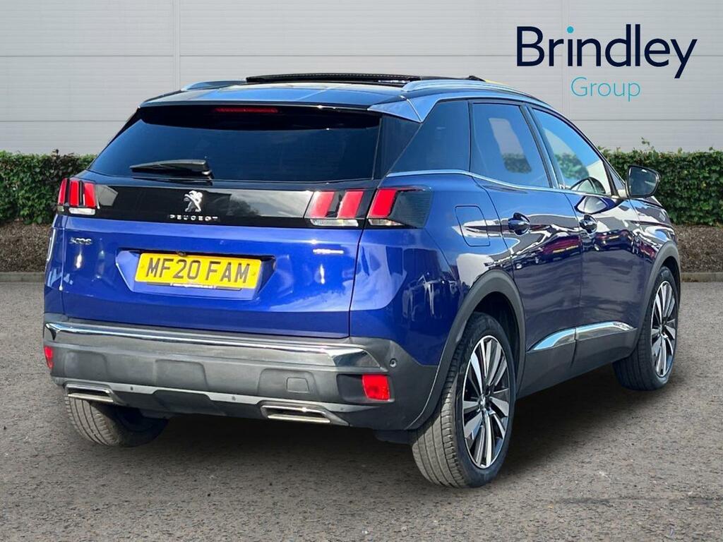 Peugeot 3008 1.2 Puretech Gt Line Premium Suv Blue #4