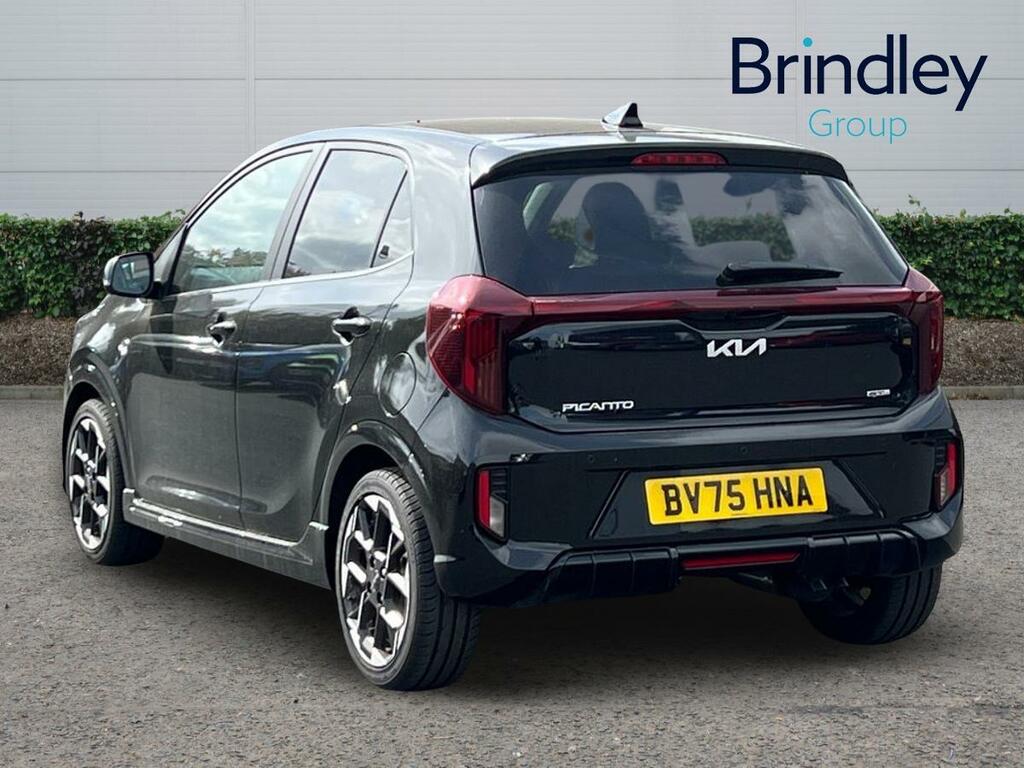 Kia Picanto 1.0 Gt-line S Hatchback Euro 6 Black #3