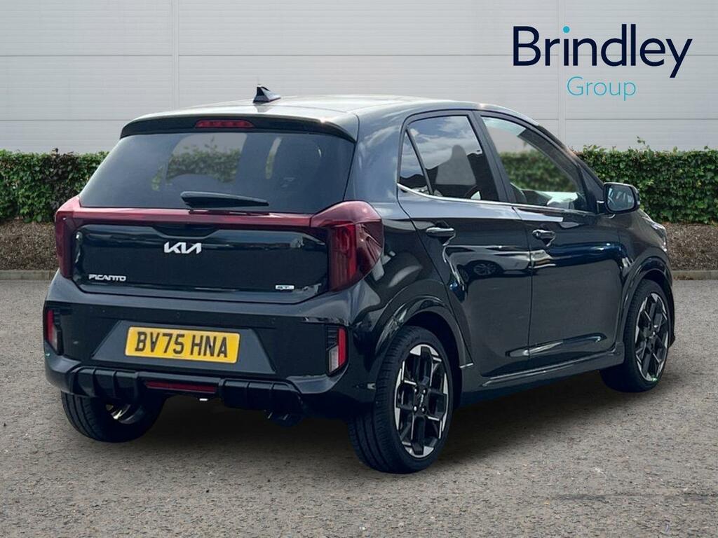 Kia Picanto 1.0 Gt-line S Hatchback Euro 6 Black #4