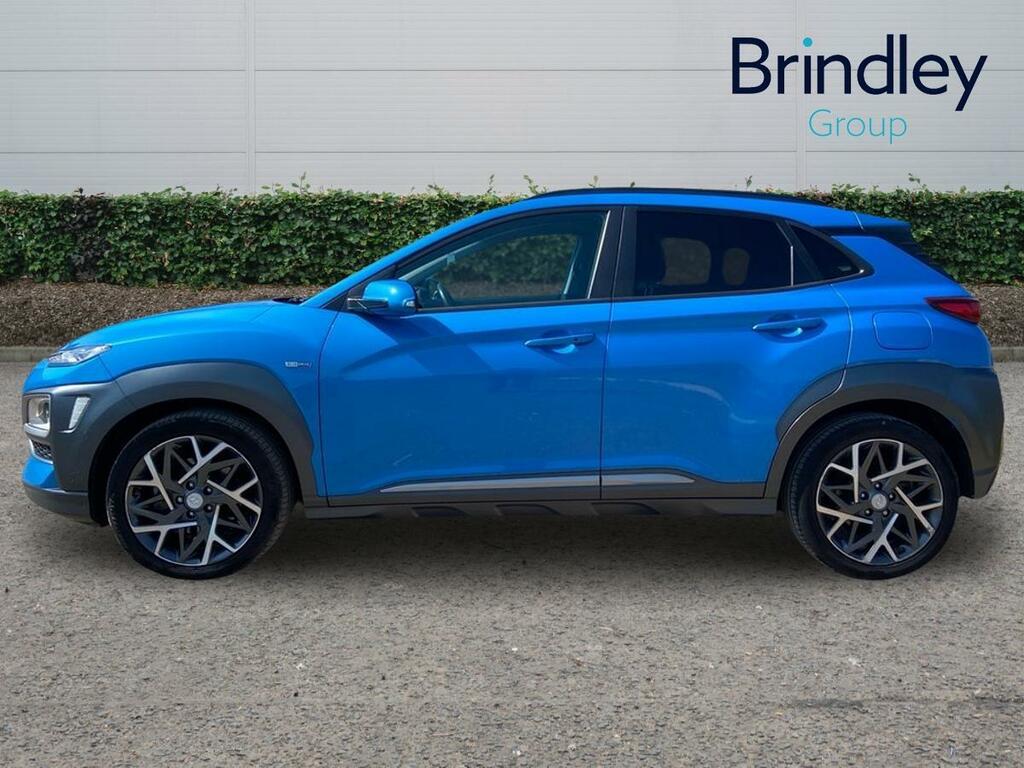 Hyundai Kona 1.6 H-gdi Premium Suv Hybrid Dct Euro 6 Blue #5