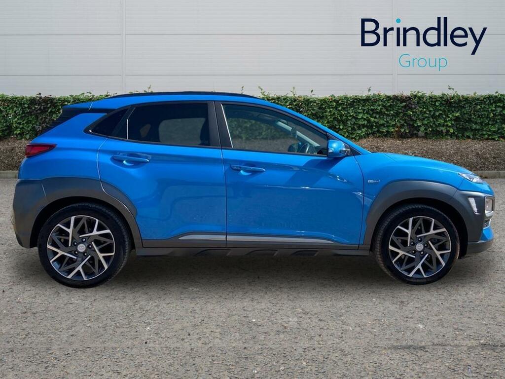 Hyundai Kona 1.6 H-gdi Premium Suv Hybrid Dct Euro 6 WV70KKM Blue #6