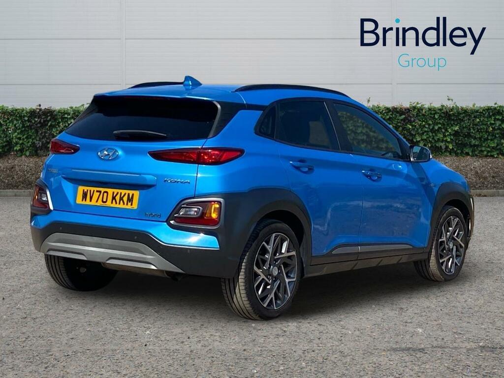 Hyundai Kona 1.6 H-gdi Premium Suv Hybrid Dct Euro 6 Blue #4