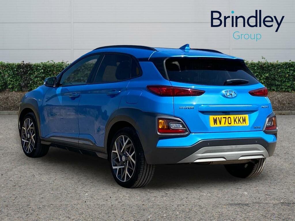 Hyundai Kona 1.6 H-gdi Premium Suv Hybrid Dct Euro 6 Blue #3