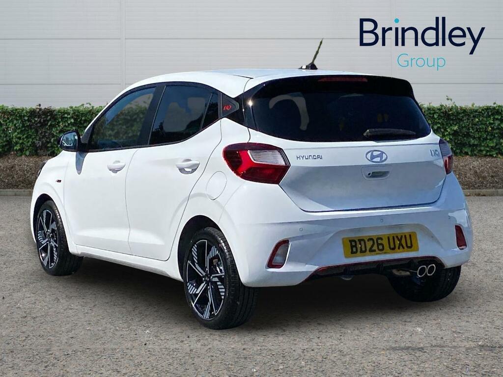 Hyundai I10 1.0 T-gdi N Line Hatchback Euro White #3