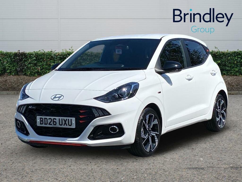 Hyundai I10 1.0 T-gdi N Line Hatchback Euro White #2