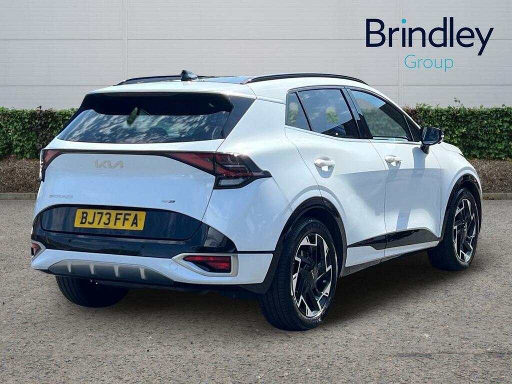 Kia Sportage 1.6 T-gdi Mhev Gt-line S Suv Hybrid Dct White #4