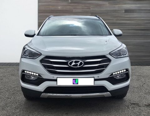 Hyundai Santa Fe 2.2 Crdi Blue White #3
