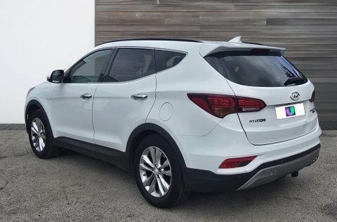 Hyundai Santa Fe 2.2 Crdi Blue White #6