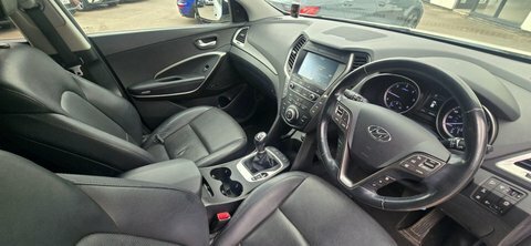 Hyundai Santa Fe 2.2 Crdi Blue White #2