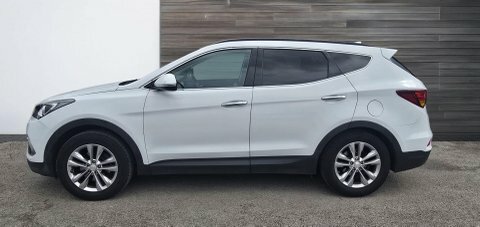 Hyundai Santa Fe 2.2 Crdi Blue White #5
