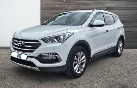 Hyundai Santa Fe 2.2 Crdi Blue White #4