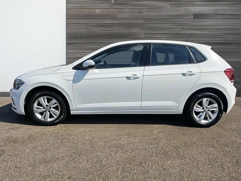 Volkswagen Polo 1.0 Se Hatchback White #5
