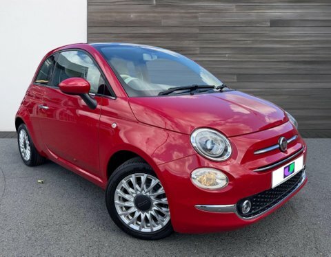 Fiat 500 1.2 Lounge Hatchback Red