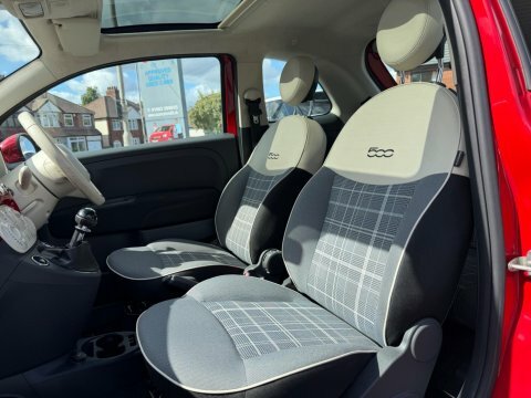 Fiat 500 1.2 Eco Pop Star Hatchback Euro Black #28