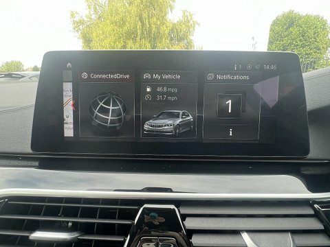 BMW 5 Series Estate 2.0 520D M Sport Touring Euro 6 Ss White #21