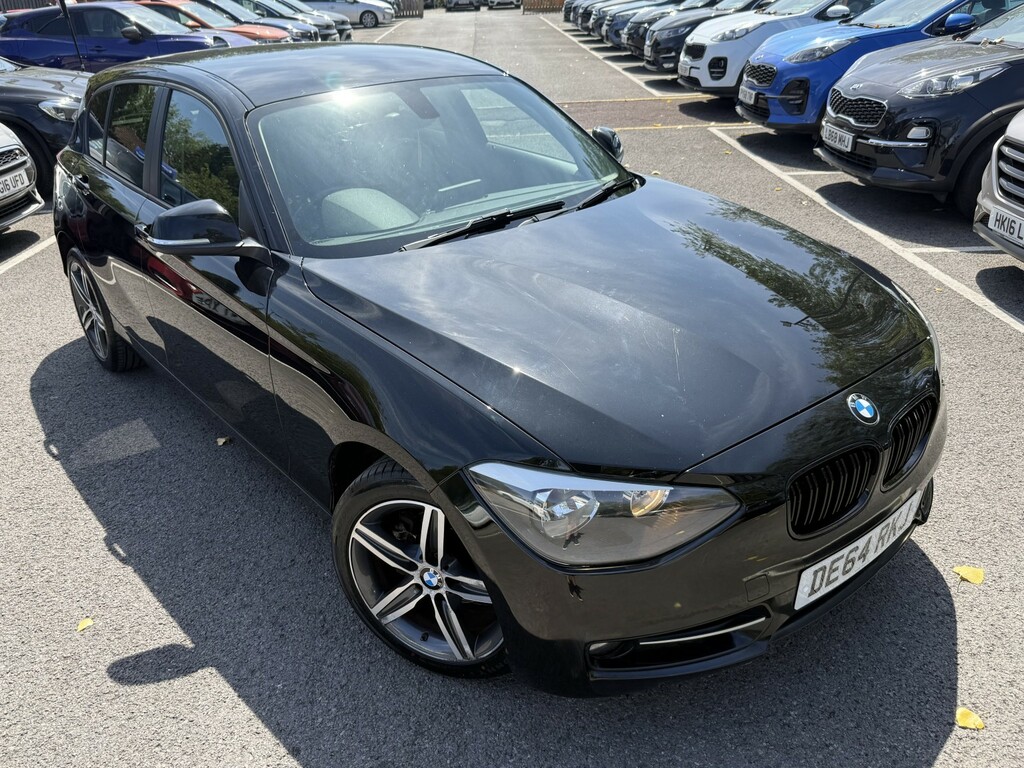 BMW 1 Series 1.6 116I Sport Ulez DE64RKJ Black #3