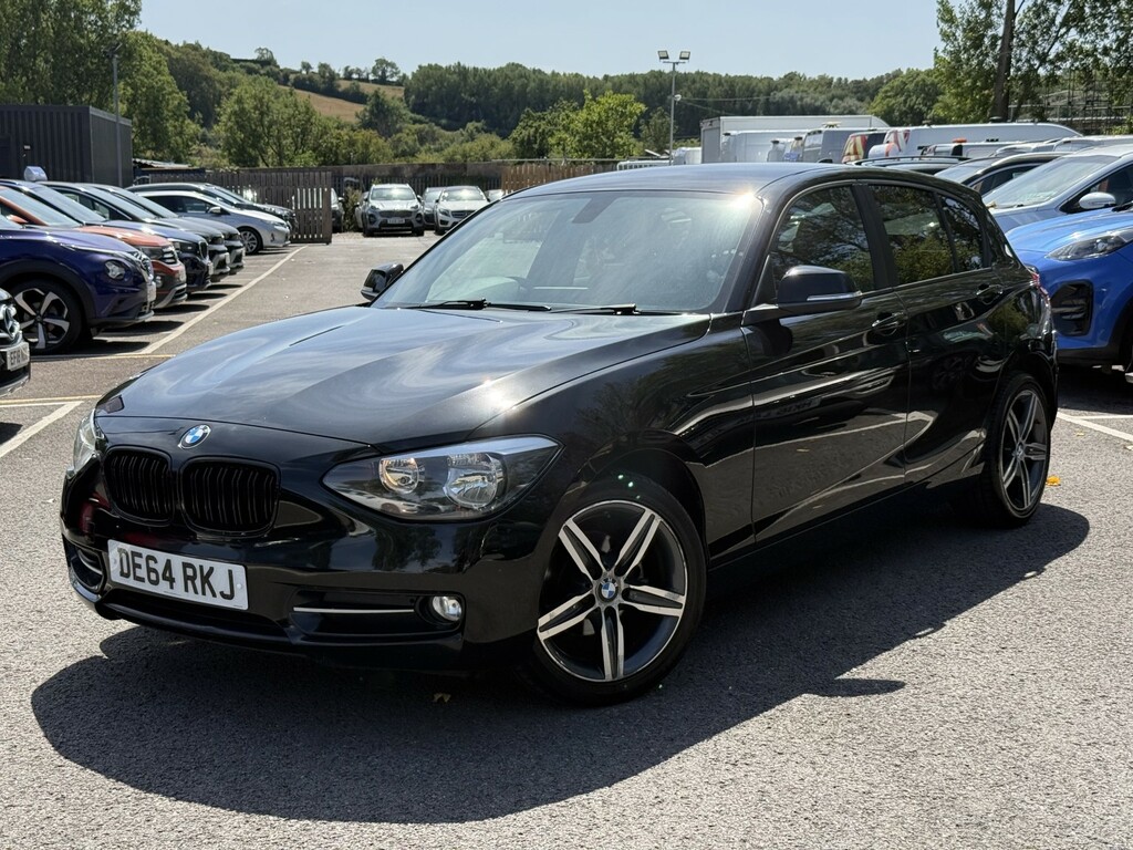 BMW 1 Series 1.6 116I Sport Ulez DE64RKJ Black #2