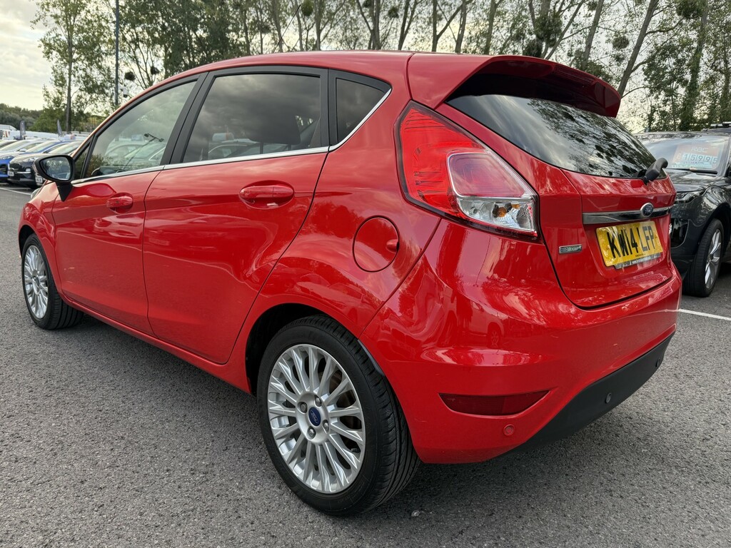 Ford Fiesta 1.0 T Ecoboost Titanium Ulez KW14LFP Red #6