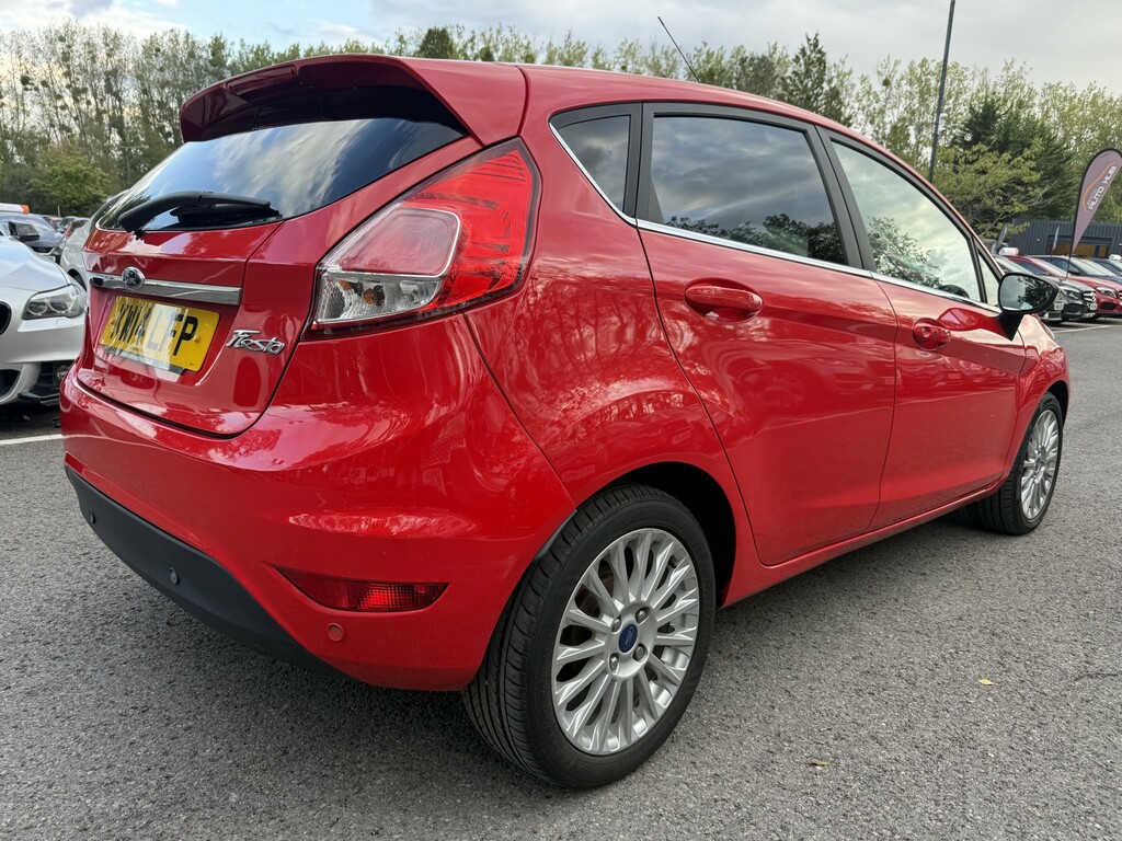 Ford Fiesta 1.0 T Ecoboost Titanium Ulez KW14LFP Red #5