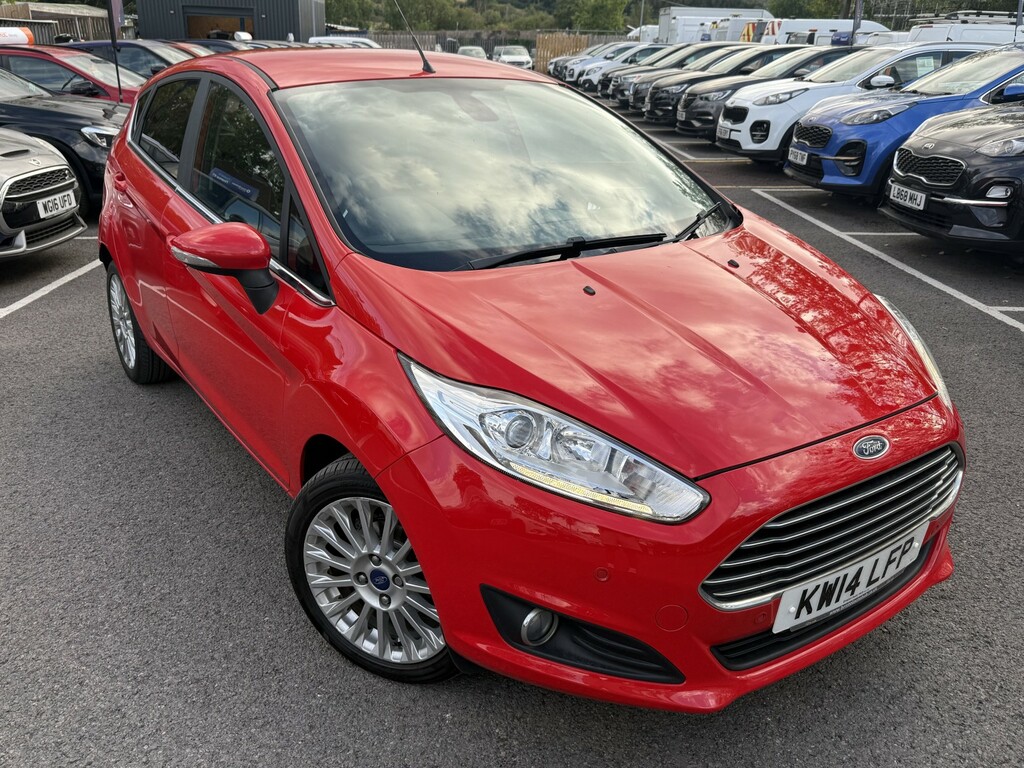 Ford Fiesta 1.0 T Ecoboost Titanium Ulez KW14LFP Red #3