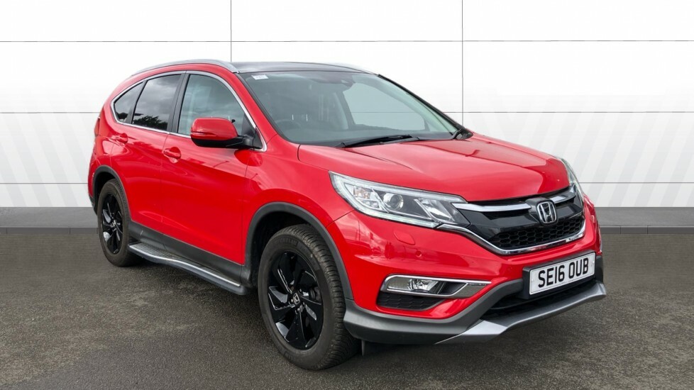 Honda Cr-V Ex Red
