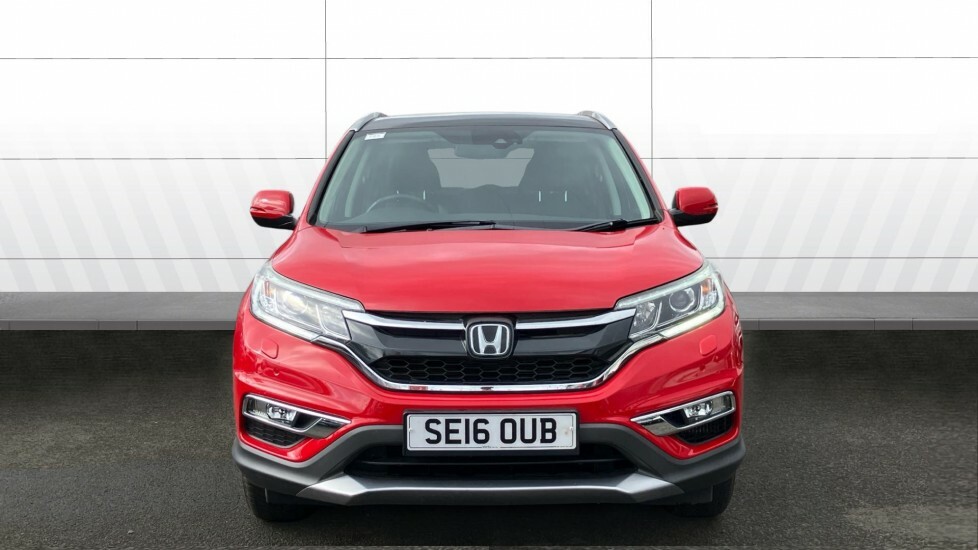 Honda Cr-V Ex Red #3