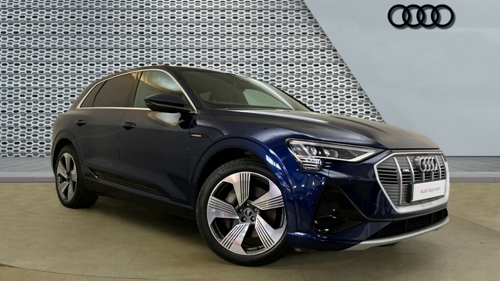Audi E-Tron S S Line Blue
