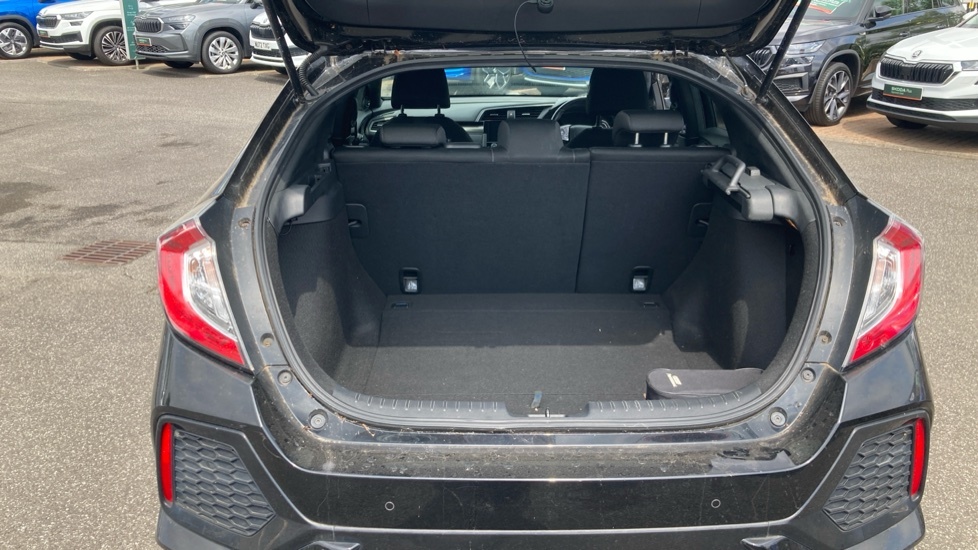 Honda Civic Sr Black #4