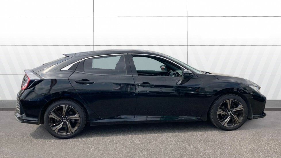 Honda Civic Sr Black #5