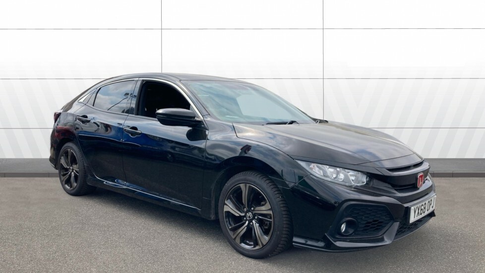 Honda Civic Sr Black