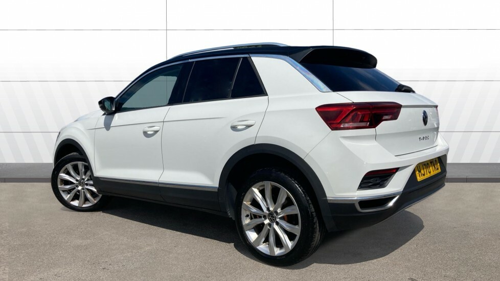 Volkswagen T-Roc Sel White #2