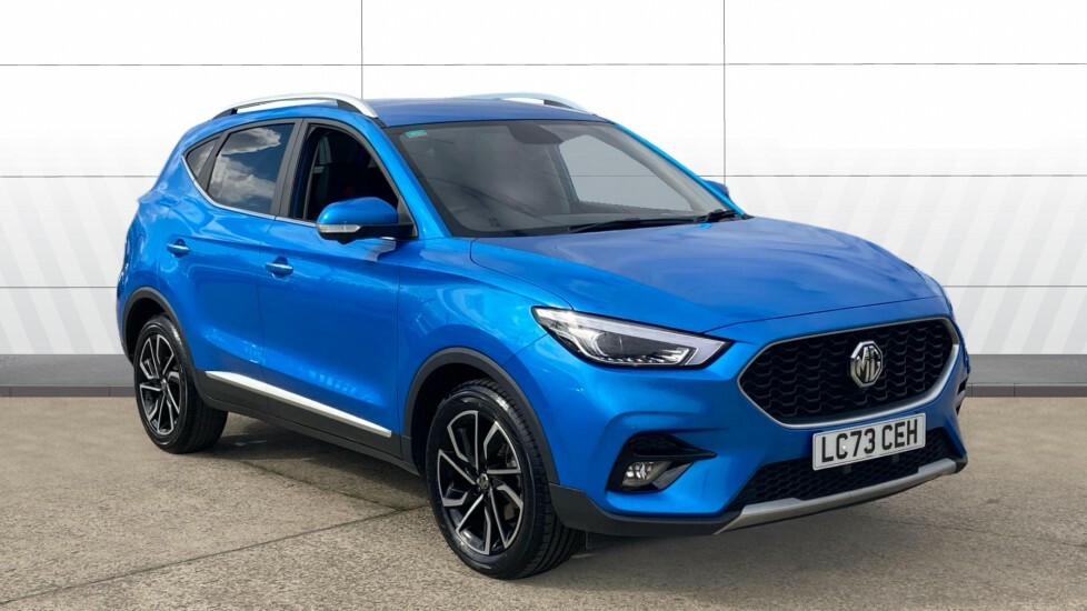 MG ZS Exclusive Blue