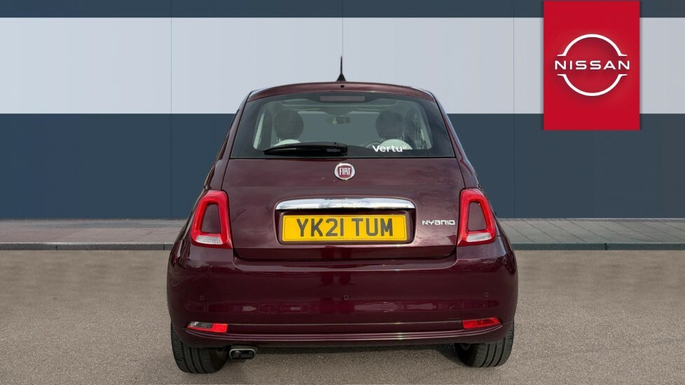 Fiat 500 Lounge Red #6