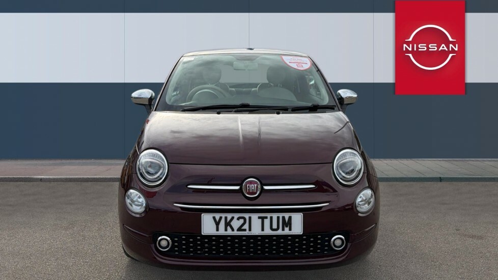 Fiat 500 Lounge Red #3