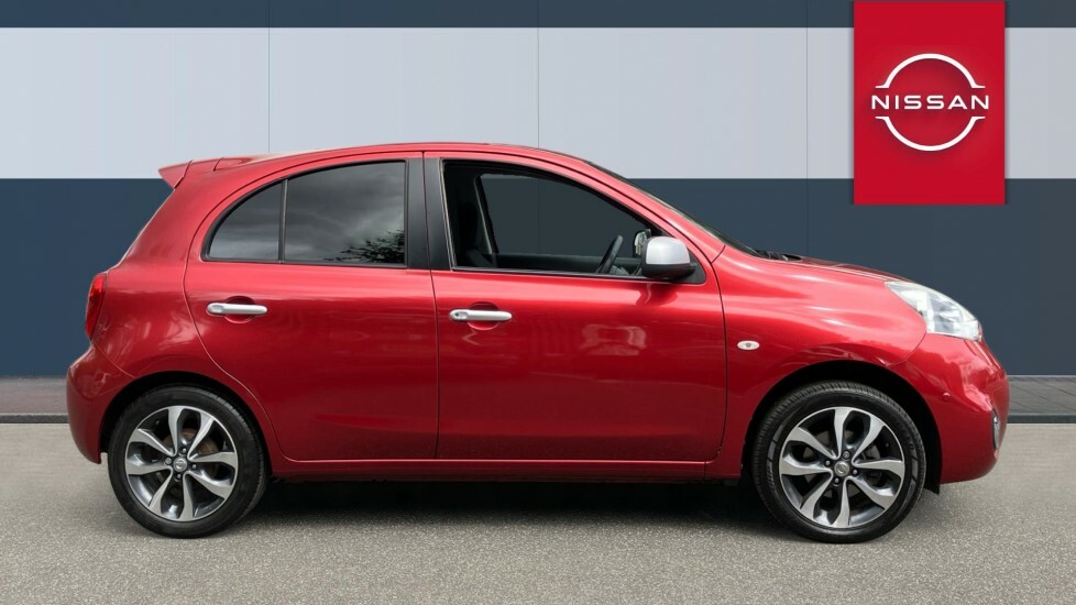 Nissan Micra N-tec Red #5