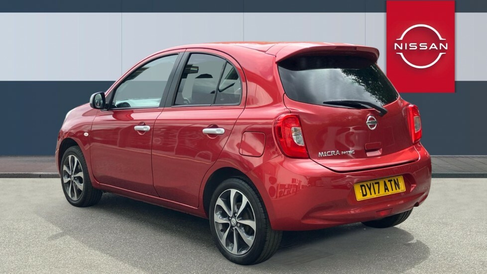 Nissan Micra N-tec Red #2