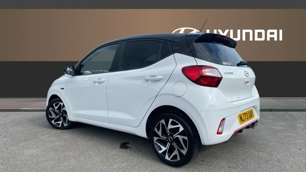 Hyundai I10 N Line NJ73UAY White #2