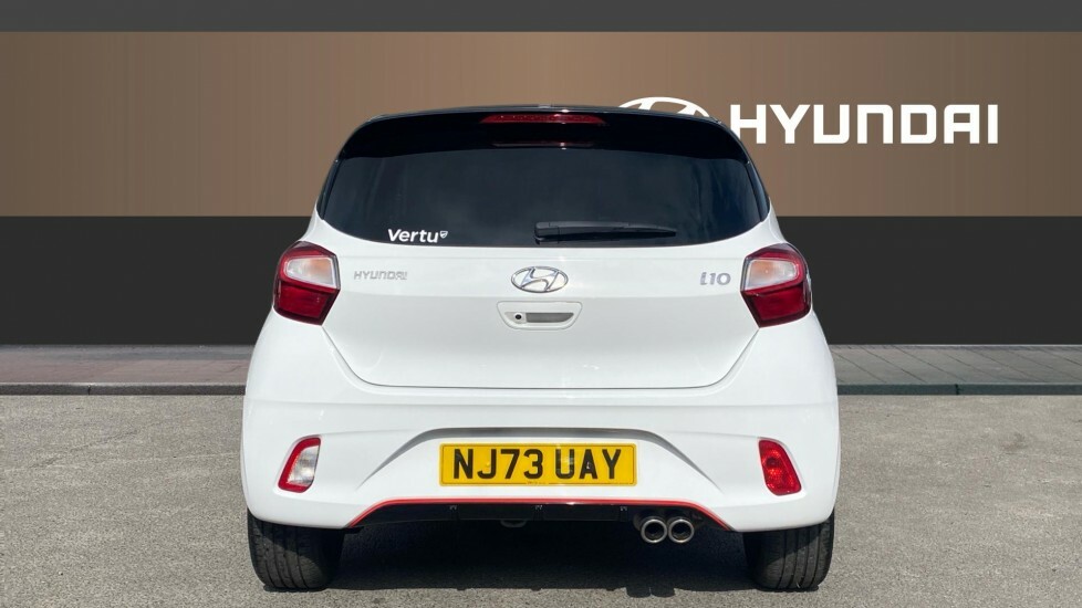 Hyundai I10 N Line NJ73UAY White #6