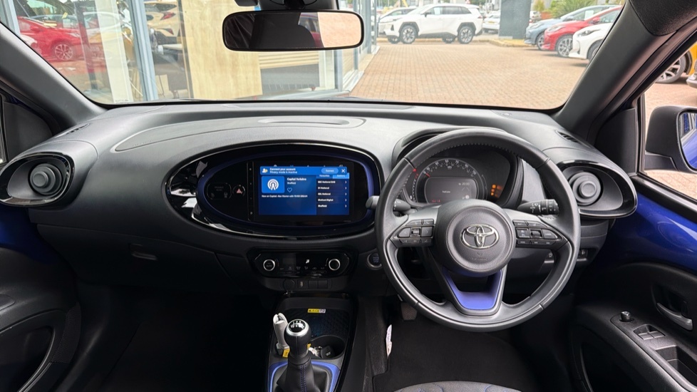 Toyota Aygo X Exclusive Blue #6