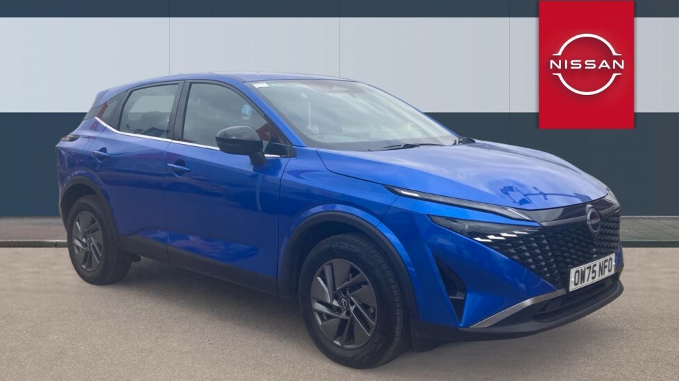 Nissan Qashqai Acenta Premium OW75NFO Blue