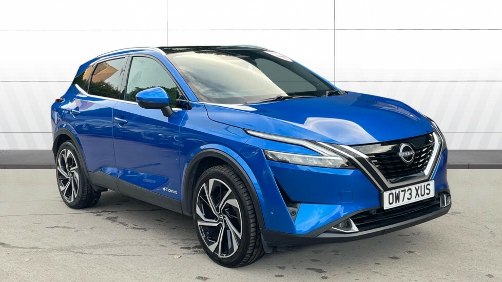 Nissan Qashqai Tekna OW73XUS Blue