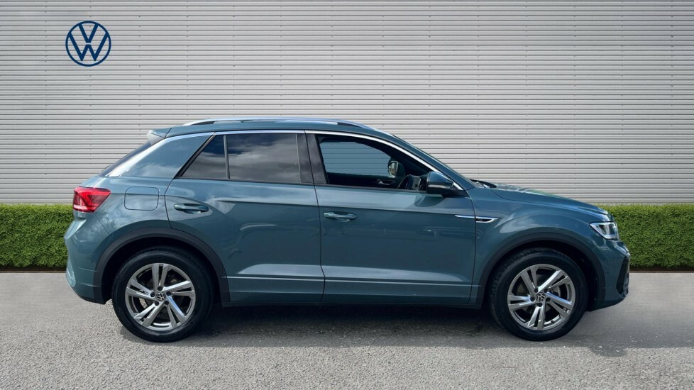 Volkswagen T-Roc R-line Blue #4