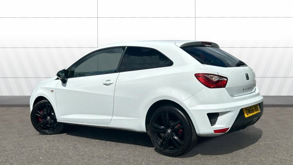 Seat Ibiza Cupra Black White #2